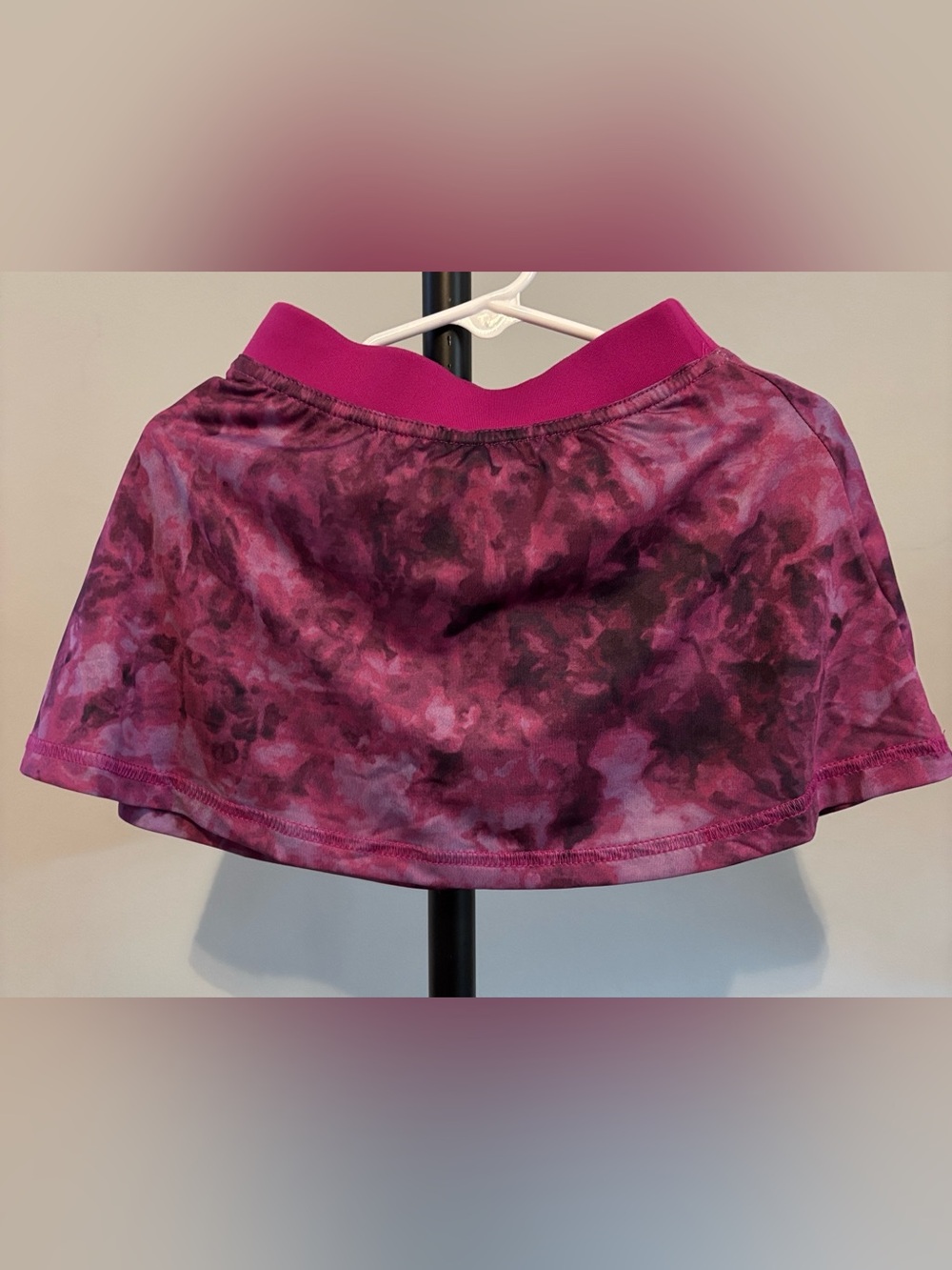Lands' End Girls' Purple Tie-Dye Skort